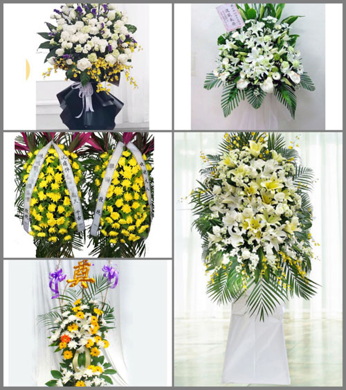 福建宁德古田县吉巷乡昆边村白事花篮预定